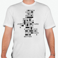 Crosswords: Unisex short sleeve t-shirt
