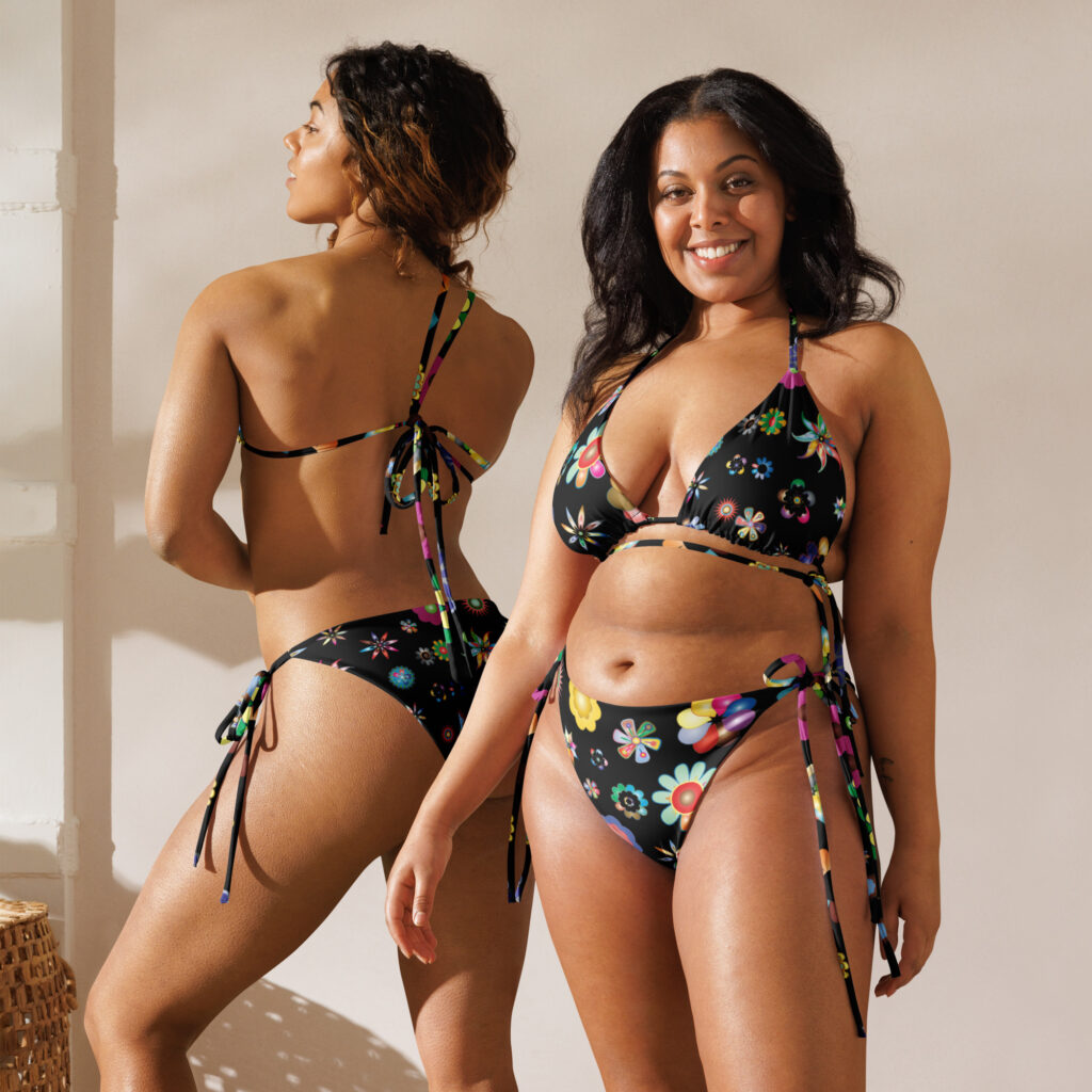 Unikouture Jardin Noir: String Bikini