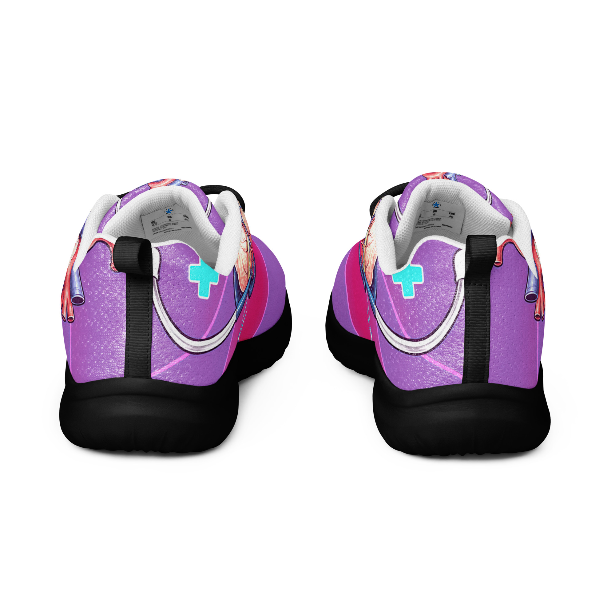 RN Women’s Athletic Shoes Purple - Image 5