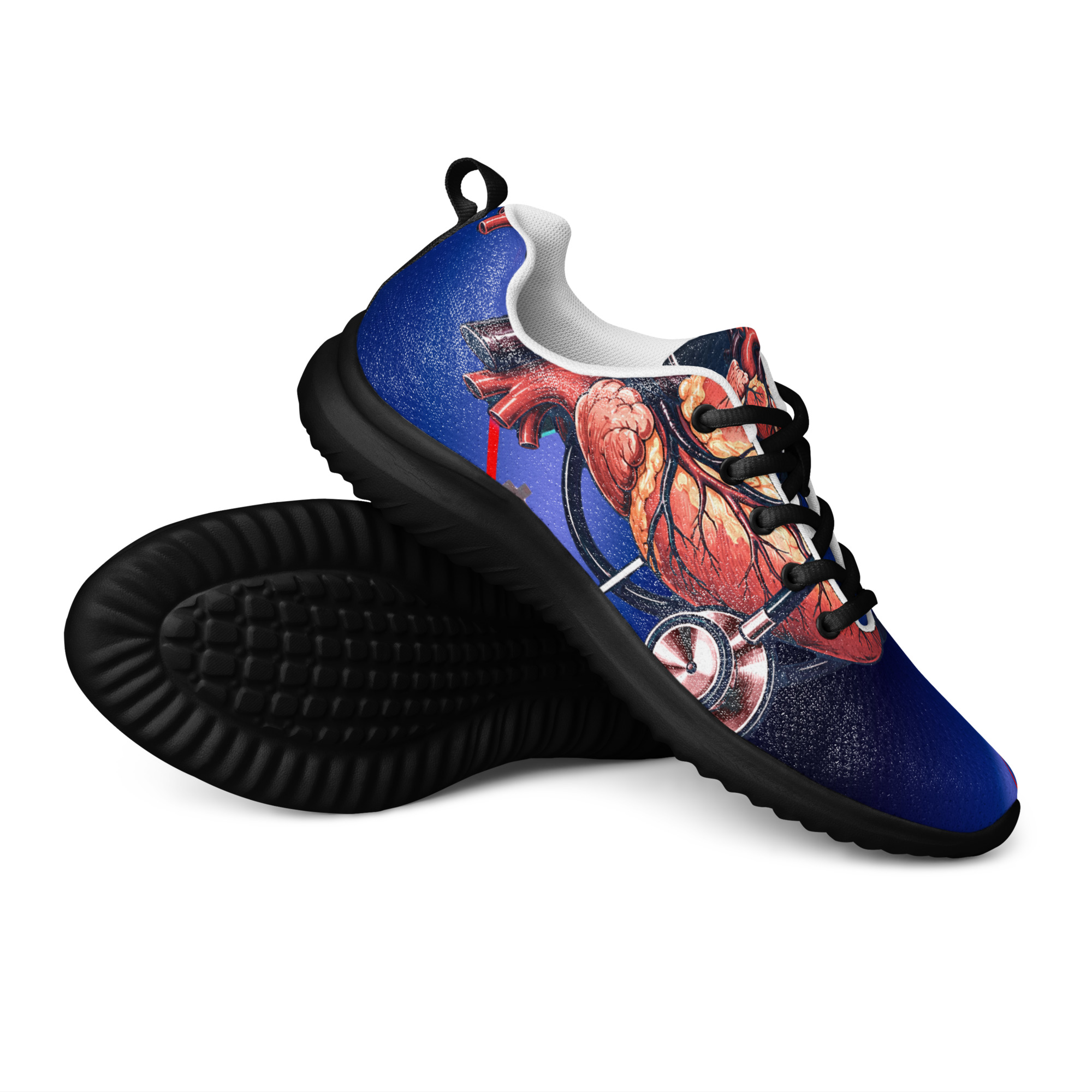 RN Women’s Athletic Shoes Navy - Image 4