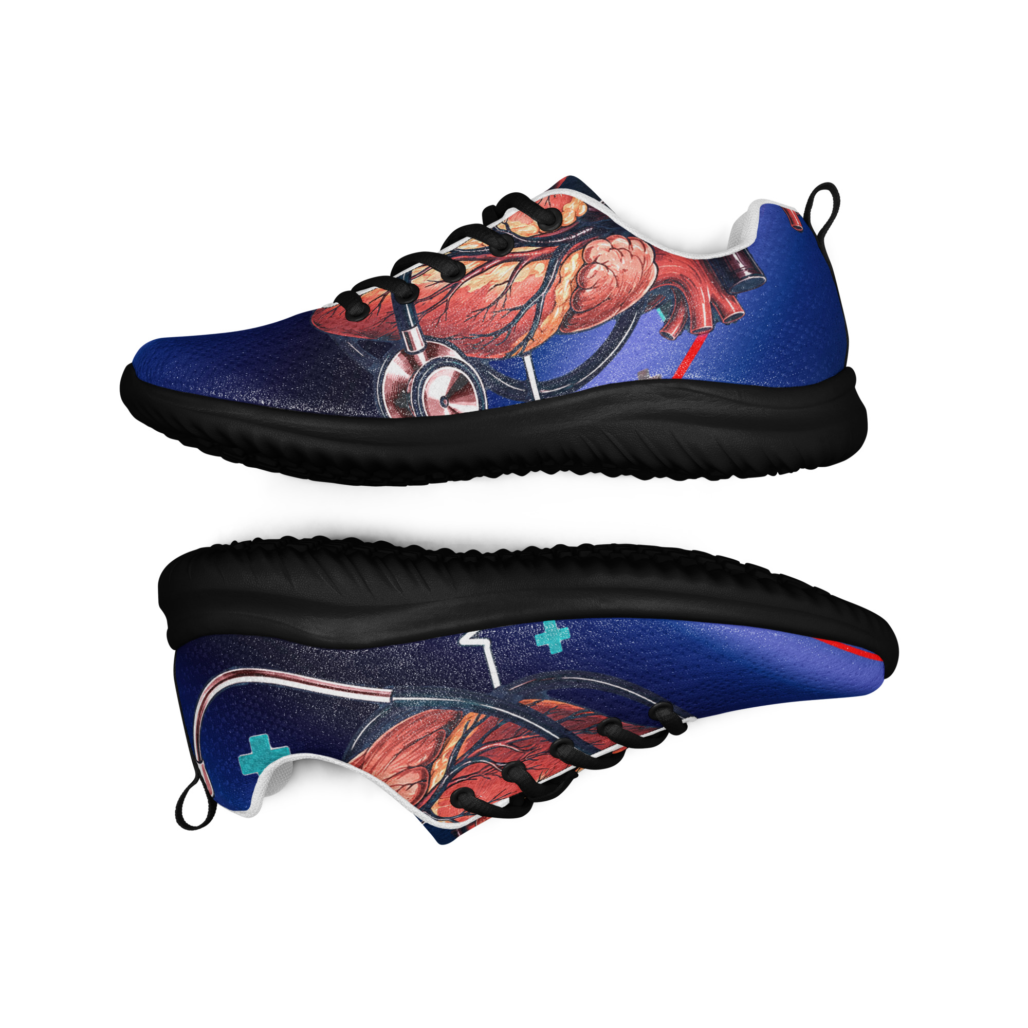 RN Women’s Athletic Shoes Navy - Image 5