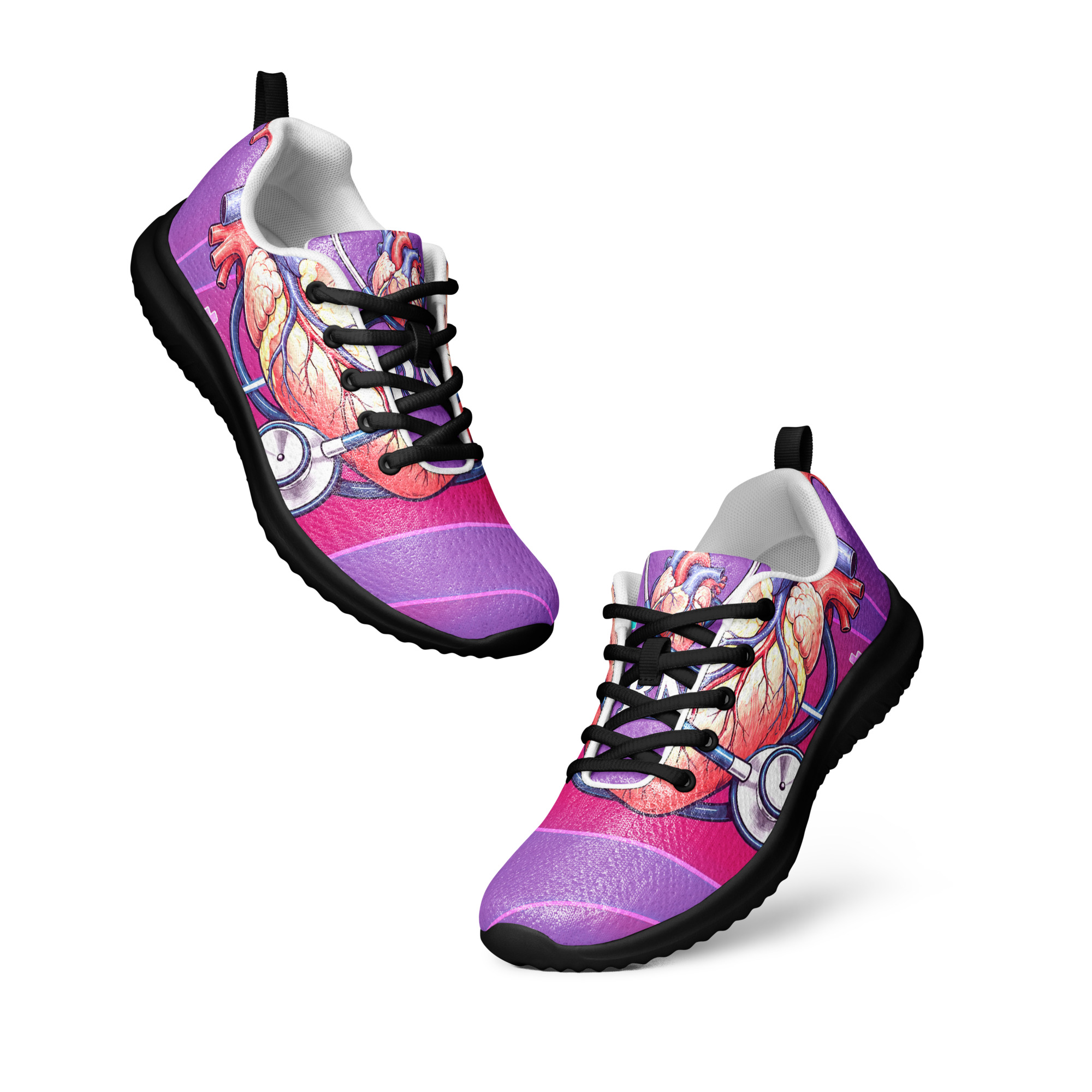 RN Women’s Athletic Shoes Purple - Image 8