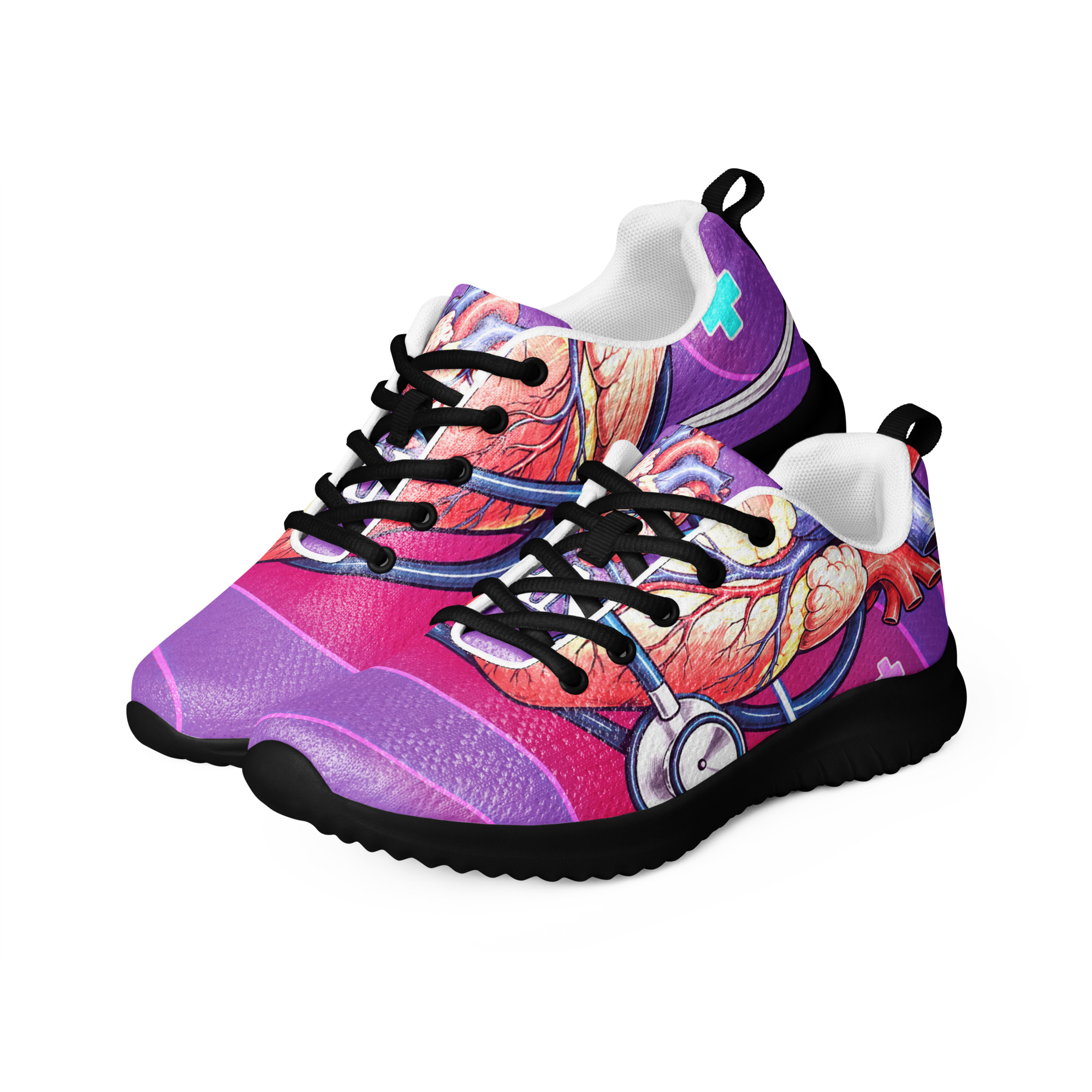 RN Women’s Athletic Shoes Purple - Image 7