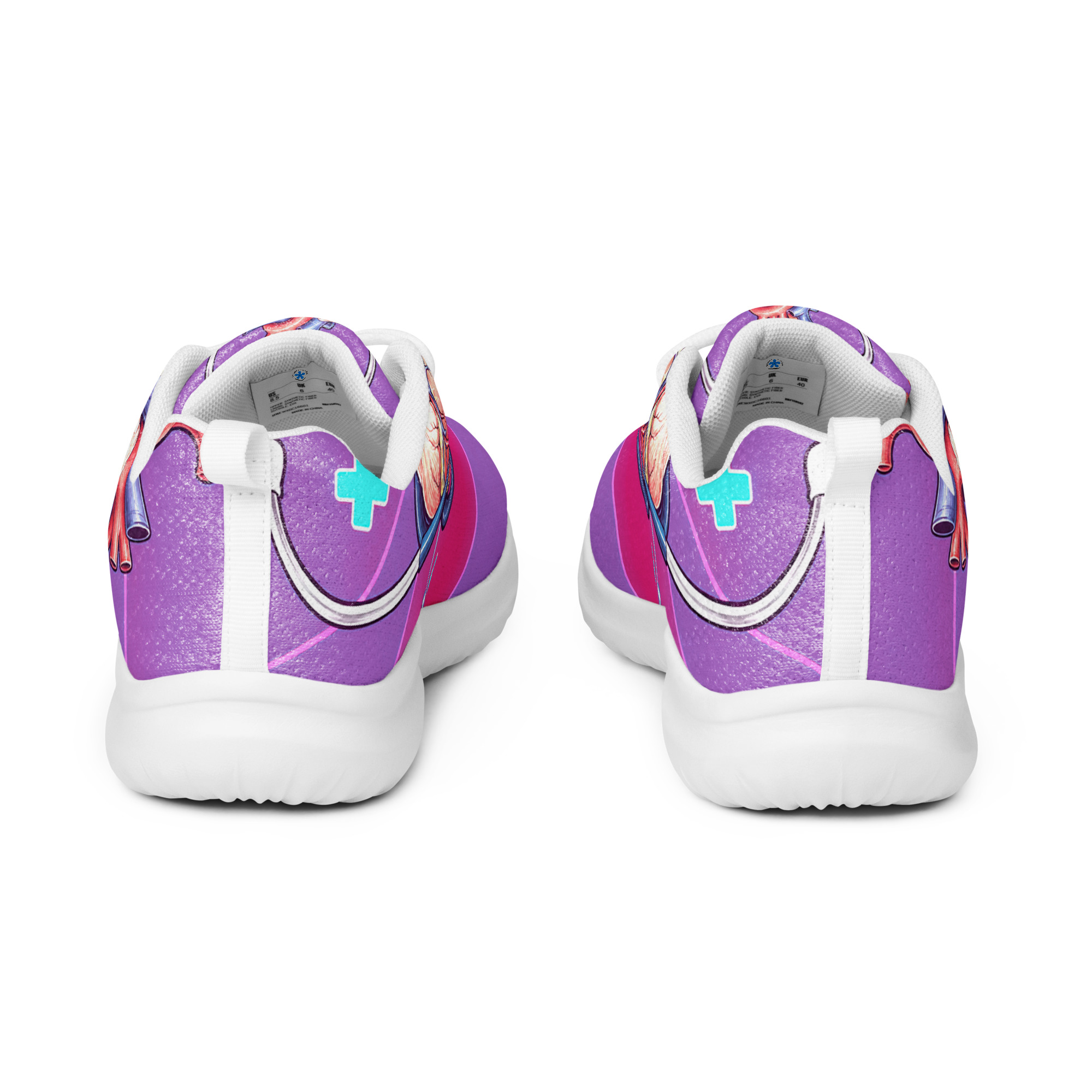 RN Women’s Athletic Shoes Purple - Image 4