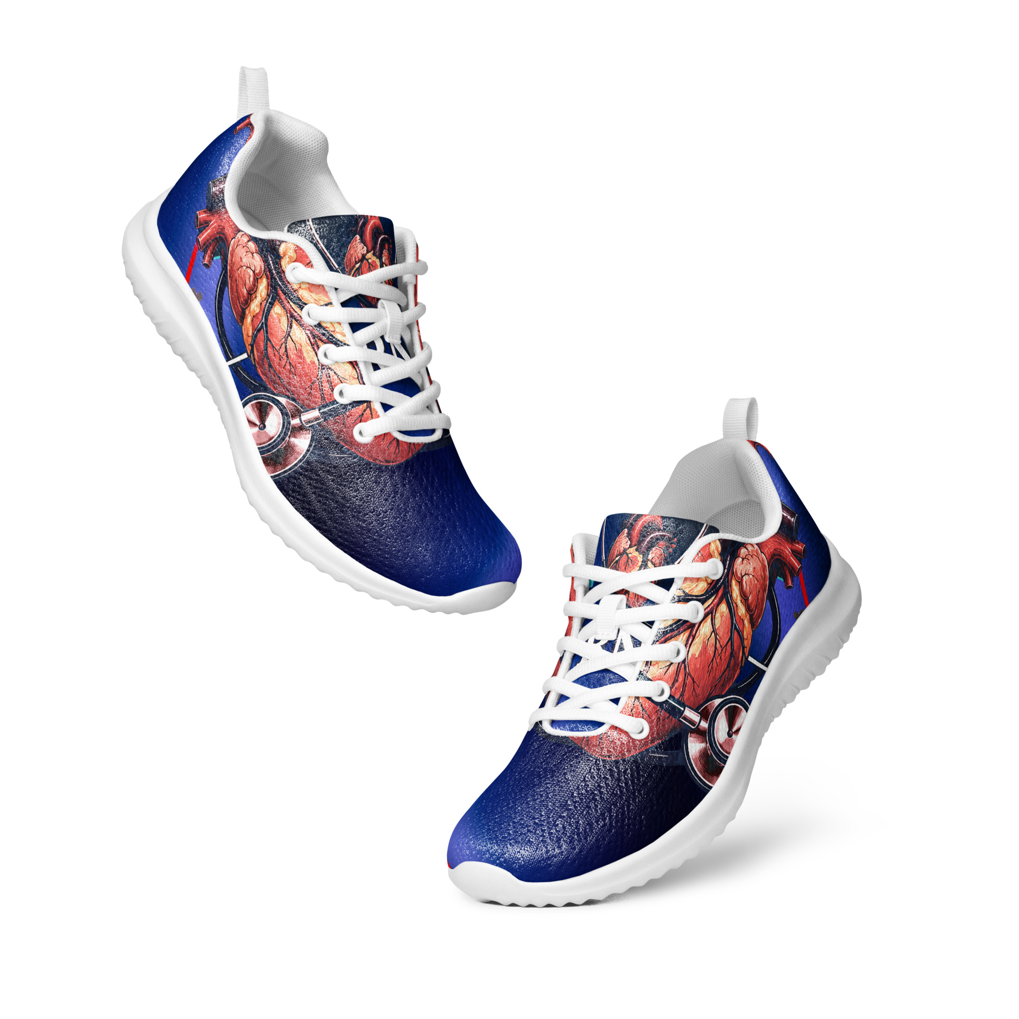 RN Women’s Athletic Shoes Navy - Image 8
