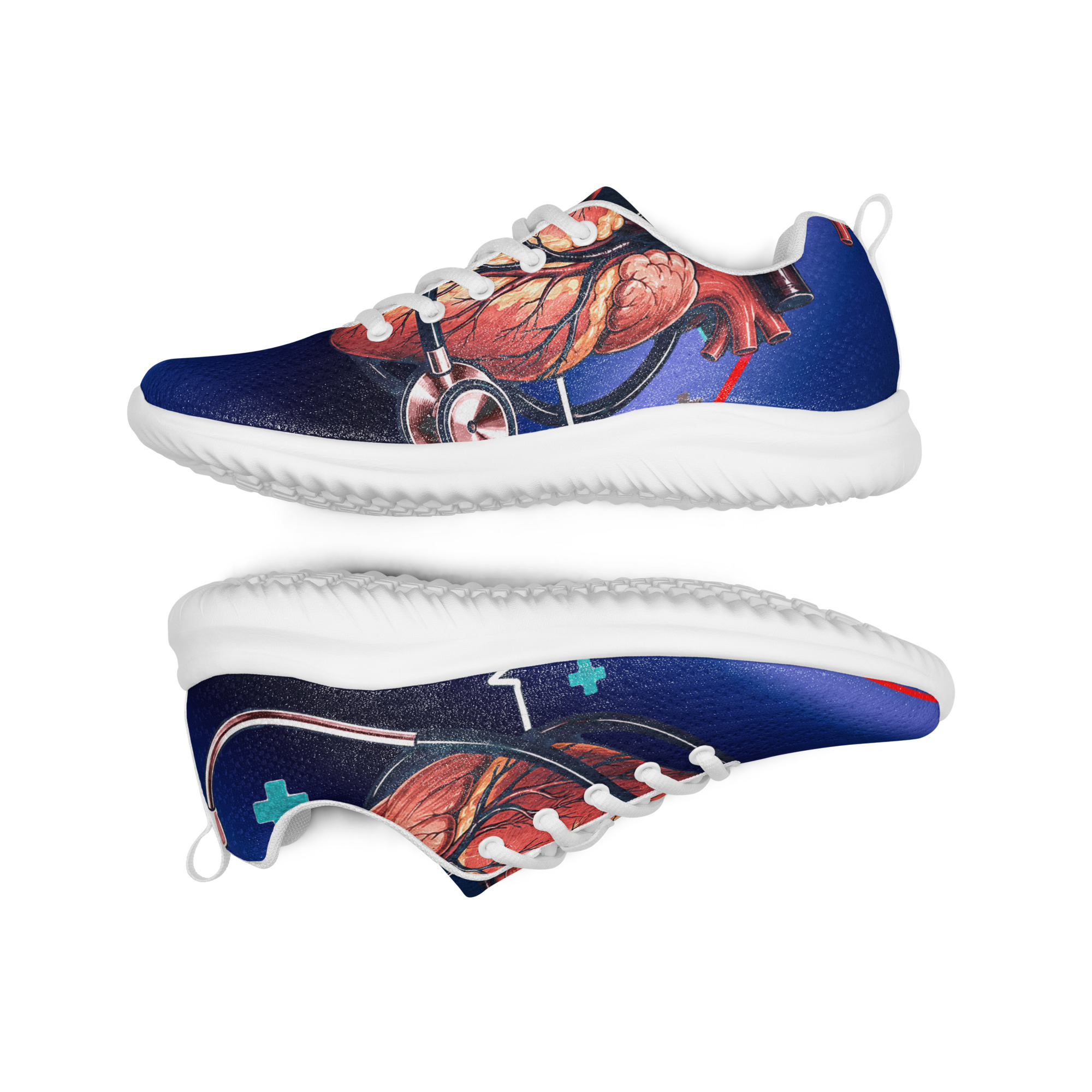 RN Women’s Athletic Shoes Navy - Image 9