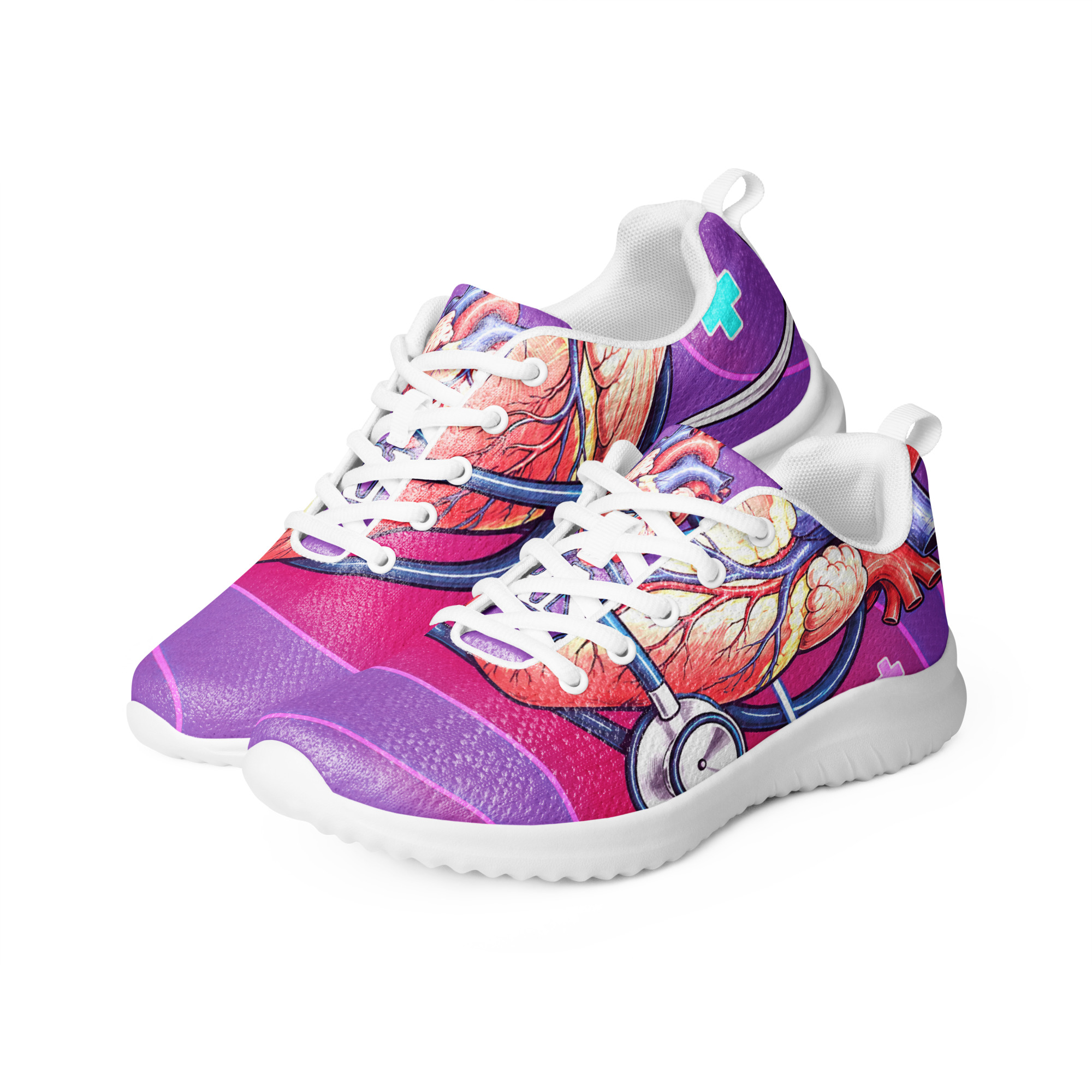 RN Women’s Athletic Shoes Purple - Image 6
